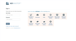 Desktop Screenshot of admaster.databasedads.com